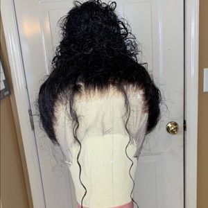 Lace front wig